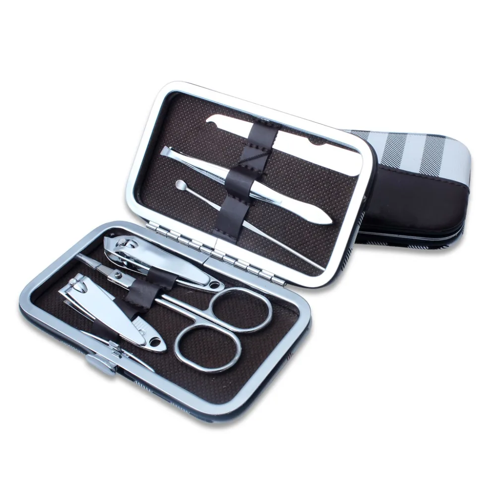Nail Clippers Set Stainless Steel Nail Tools for Thick Toenail and Fingernail Clipper Cutter Kit for Men and Women 6PCs  (5)