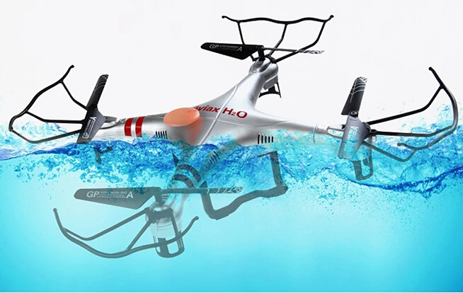 Новое поступление Gptoys H2O Aviax водонепроницаемый Дрон 3D выворот 6 Axis Gyro Безголовый режим 2,4 ГГц 4CH ЖК-дисплей игрушечный Квадрокоптер