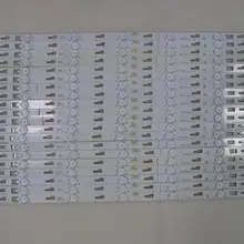 619 мм светодиодный подсветка бар для TCL L55F3700A D55A710 L55F2890A 55M80A полосы 4C-LB5507-YH1 1 компл. = 11 шт