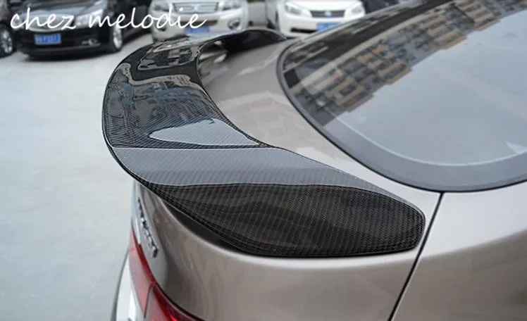 

Real Carbon fiber Car Rear Trunk Spoiler Wing For Hyundai Avante 5 Elantra 2012-2015, drilling needed without brake light
