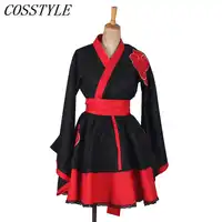 ใหม่ญี่ปุ่น Anime NARUTO คอสเพลย์ Akatsuki ชุดผู้ใหญ่ Lolita Kimono Cosplay Lolita ชุดผู้หญิงที่กำหนดเอง