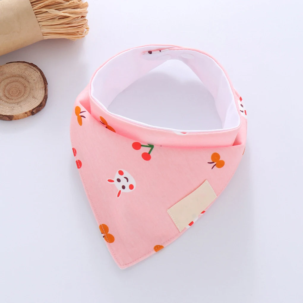 Cotton Baby Bibs Newborn Baby Stuff Feeding Burp Cloth Towel Bandana Bibs Cartoon Baby Bib for Newborns Soft Baby Bib Clothing
