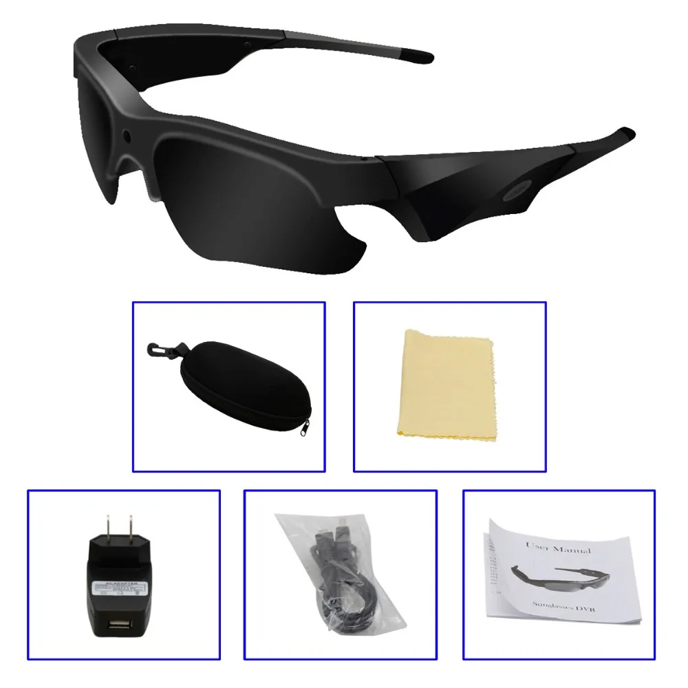 Новые солнцезащитные очки мини-камера мини DV видеокамера DVR видеокамера HD 1080P для спорта на открытом воздухе камера Аудио Видео рекордер