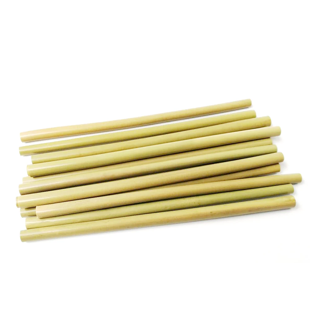 Полезные 10 шт многоразовые, для питья бамбуковая соломка Экологичные вечерние Кухня с щетка для чистки вечерние бар бамбуковая соломка