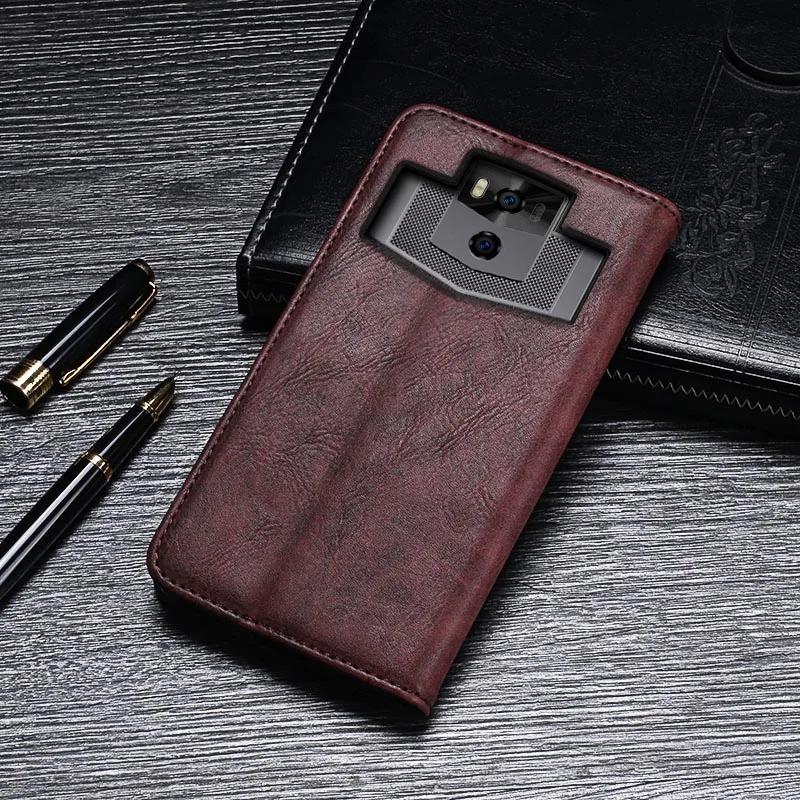 

Ulefone Power 5 Case Cover Luxury Leather Flip Case For Ulefone Power 3 3S Protective Phone Case Retro Back Cover