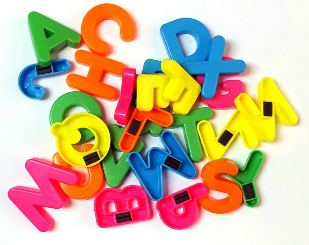 26 Lettere Magnetiche-magneti frigo educativi Alfabeto forte Baby Scuola 