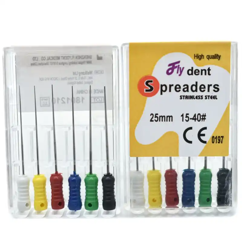 歯科ステンレス鋼スプレッダー歯科指スプレッダーためルートクリーニング歯科 Teeth Whitening Aliexpress