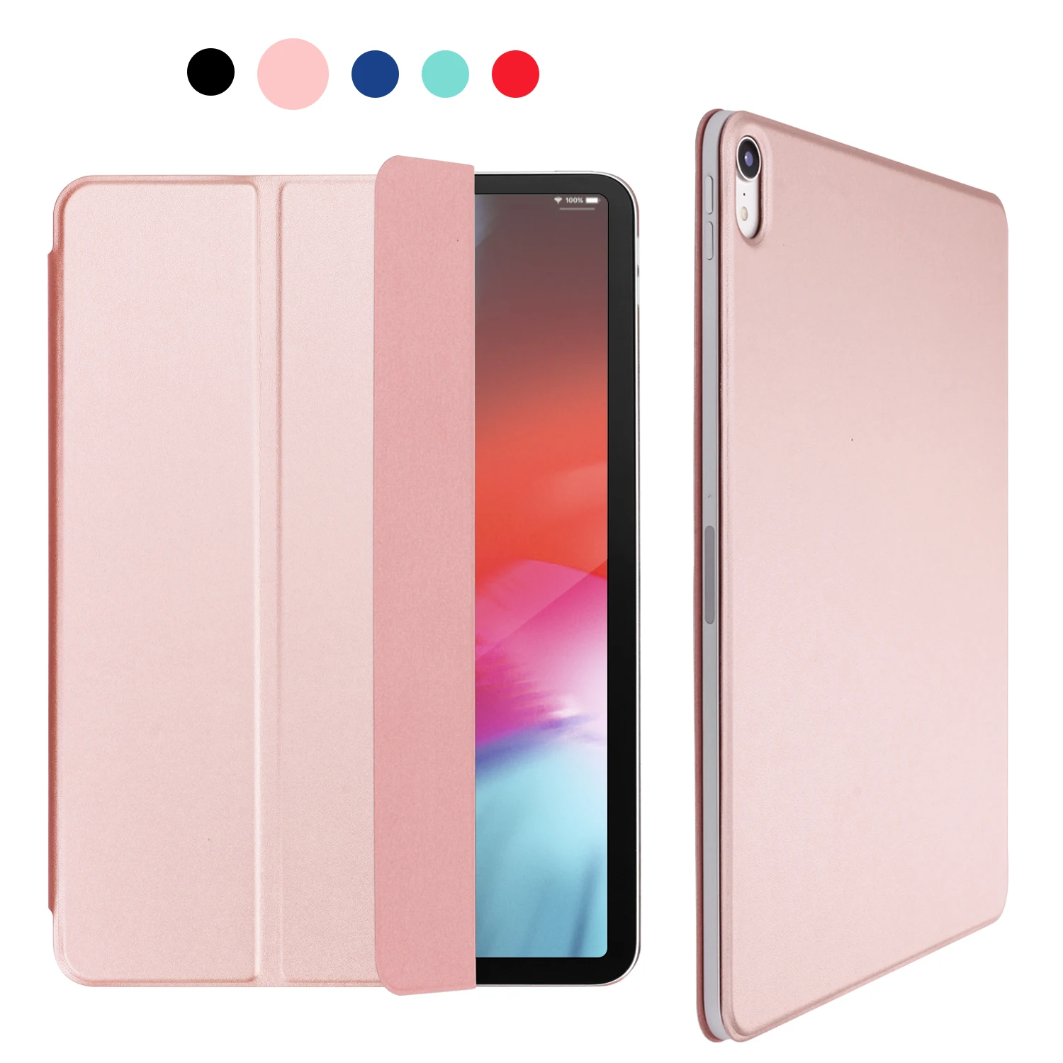 Для iPad Pro 11 Чехол для iPad Pro 12,9 2018 Funda Магнитный ультра тонкий умный чехол для iPad 11 дюймов Чехол Поддержка прикрепить заряд