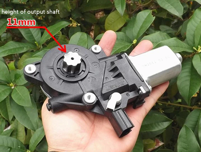 Левое/правое окно автомобиля лифт двигатель DC 12 В мотор-редуктор большой крутящий момент двигатель окно открытый мотор драйвер 60 об/мин вал внешний диаметр 18,5 мм