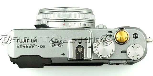 Золотая мягкая кнопка для Leica Contax Fujifilm X100 Размер: S