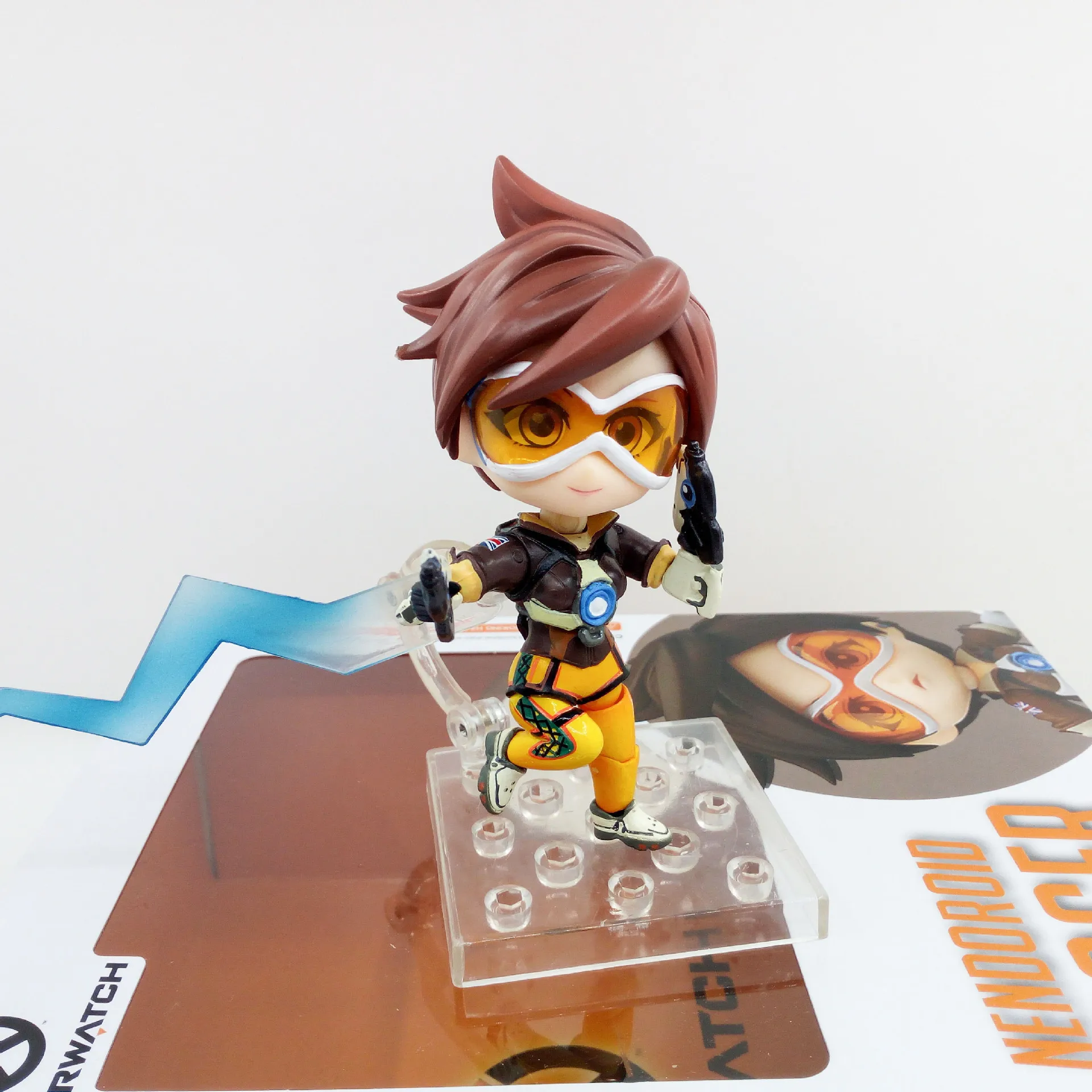 Аниме игра OW Nendoroid 730 милые Kawaii Tracer 10 см фигурка игрушки