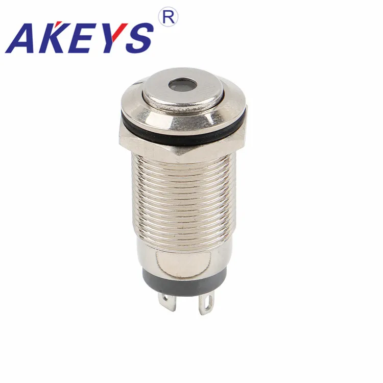 PX12D-G10Z-D Screw Terminals Push Button Key Switch 12mm Dot LED Button Switch