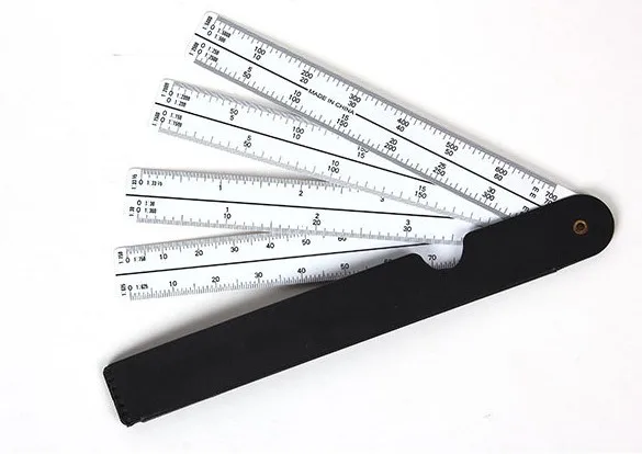 Пластиковые прямо масштаб построения линейка измерительная одежда классификации правитель чертежей для дизайнер 20 см