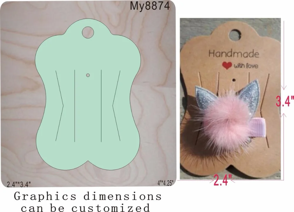 

DIY wood moulds die cut accessories wooden die Regola Acciaio Die Misura MY