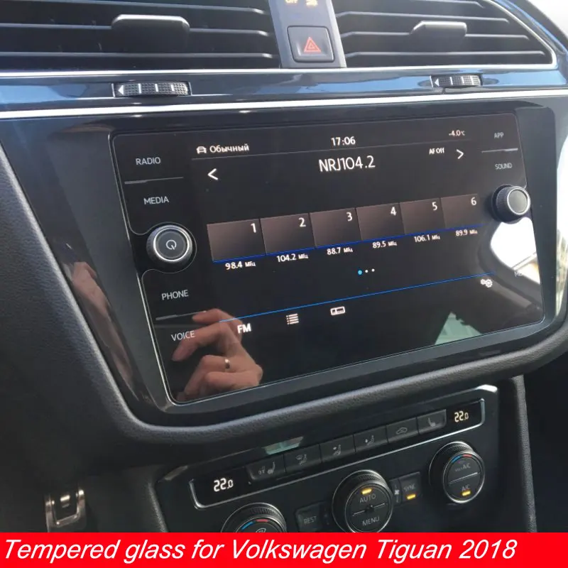 Защитное стекло для Volkswagen Tiguan Atlas 2018 2019 8 дюймов | Компьютеры и офис