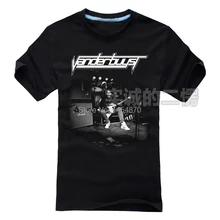 Модная Высококачественная классная панк-группа Vanderbuyst, рок-бренд, черная рубашка, предметы фитнес тяжелый рок, тяжелый металл, хлопок