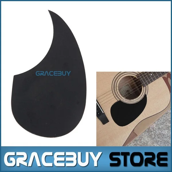 36" 37" 38" 39" Small Acoustic Guitar Pickguard Pick Guard Black Color R54mm Alice A025Cin