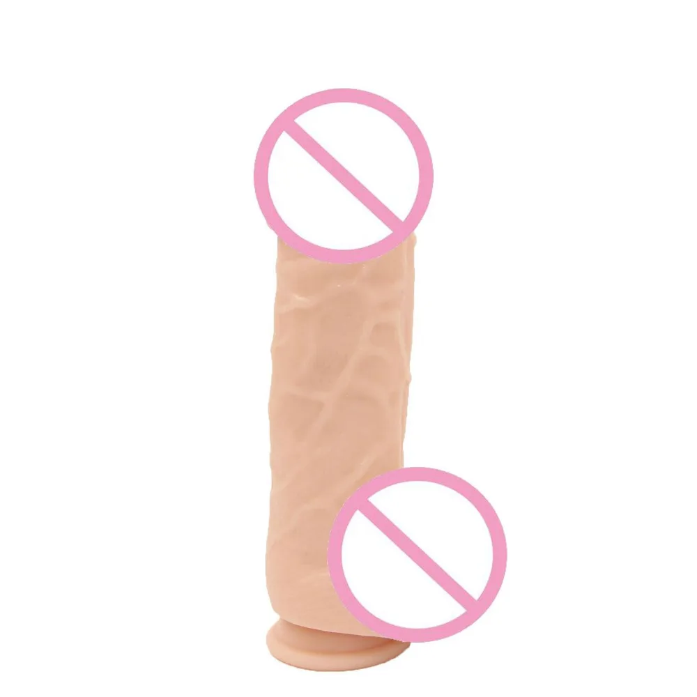 Adult Sex Products 9 inch Realistic Huge Dildo Big Strong Sucker Penis Silicone Cock Dick Erotic Sex Toys For Woman Sex Shop