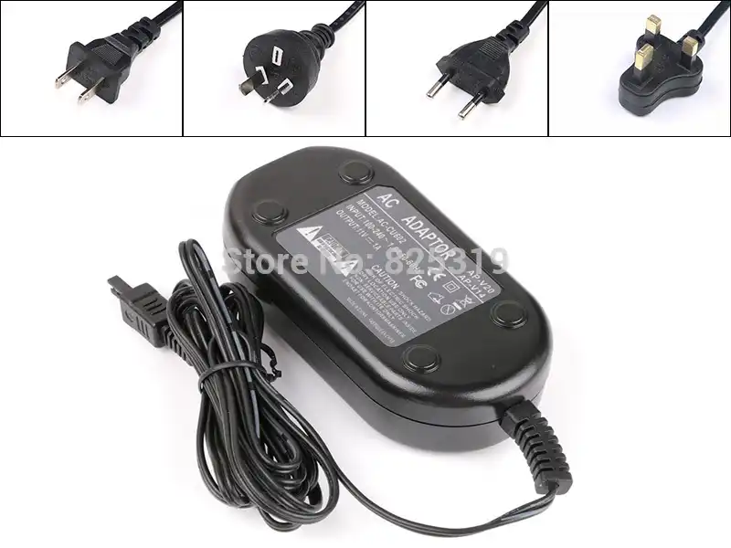 Новый AC Питание адаптер/Зарядное устройство для JVC camecorders AP-V19 AP-V19E AP-V19U AP-V20 AP-V20E AP-V20M AP-V20U LY21103-001E - изображение