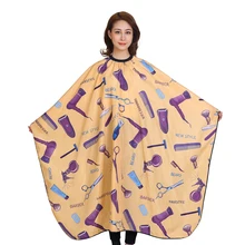 Большой размер Резка волос водонепроницаемая ткань стрижка накидка для салона, парикмахерской парикмахерский фартук облегающее платье накидка для стрижки волос