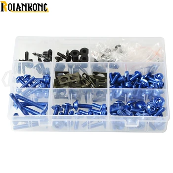 

Motorcycle Full Fairing Kit windshield Body Work Bolts Nuts Screws for Honda CBR1100XX CBR300R CB300F FA CBR500R CB500F X