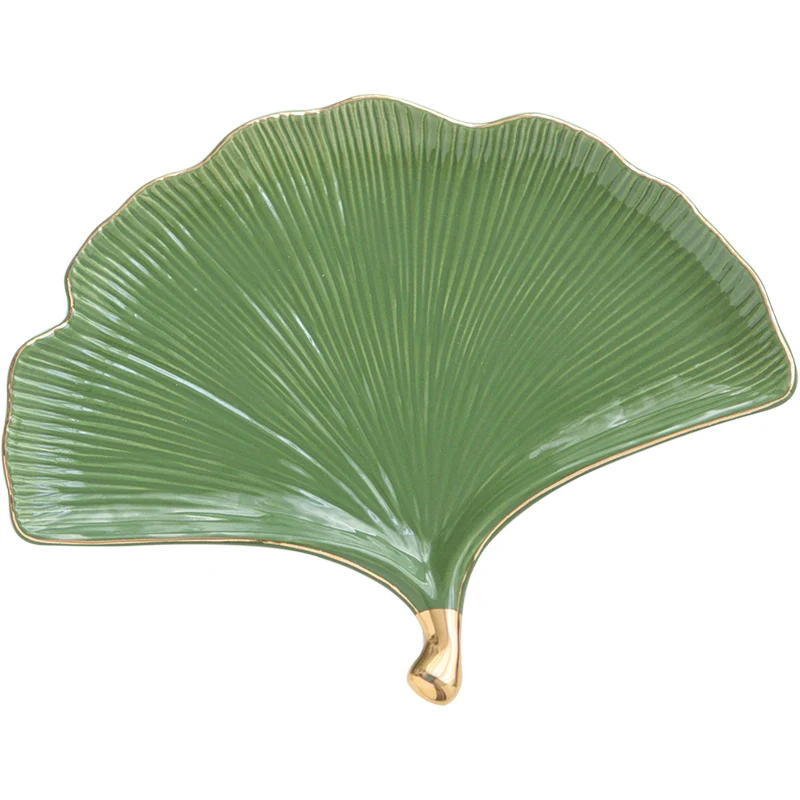 Тарелки Ginkgo biloba коробка для хранения ювелирных изделий декоративный поднос