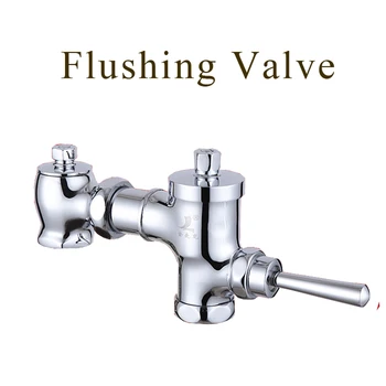 

Free shipping squatting pan flushing valves time delay valve stool flush valve pedal flushing valve hand press flushometer