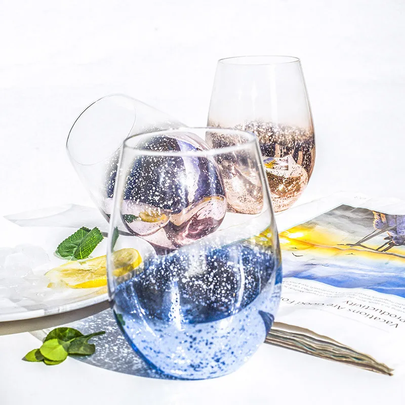 

Nordic Transparent Star Glass Cup High Temperature Resistant Beer Drinking Mug Drinkware Coffee Simple style Office Dinnerware