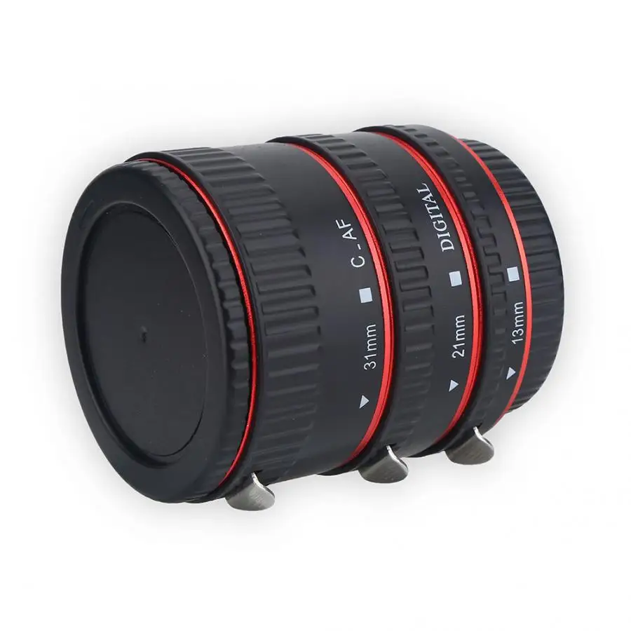 

New Metal Auto Focusing Macro Extension Adapter Tube Ring Set for Canon EOS EF Lens Extension Adapter