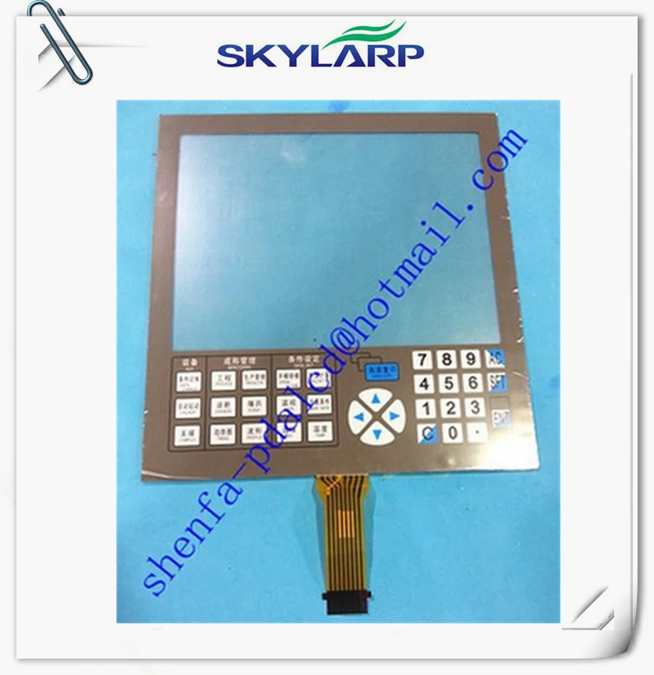 

for NISSEI NC9300T NC93T injection molding machine Industrial application control equipment touch screen digitizer panel glass