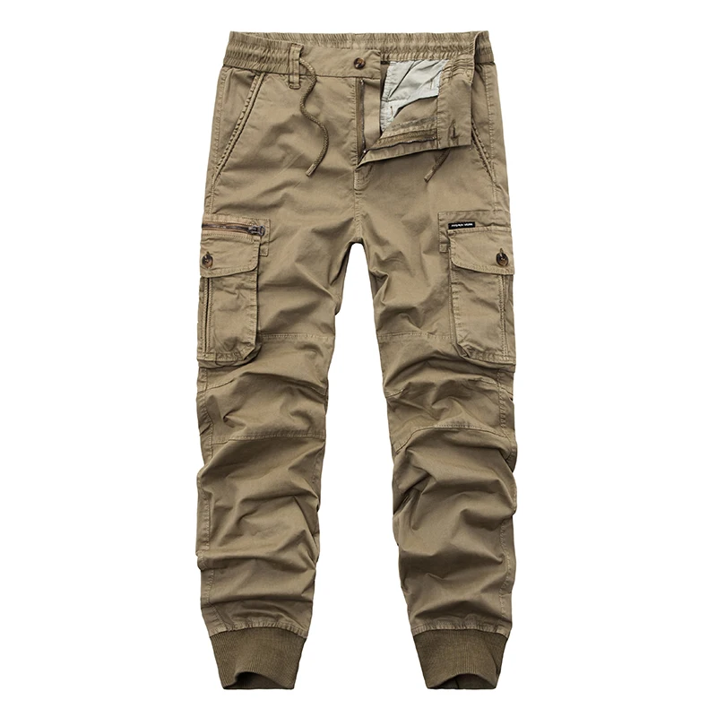 khaki cargo pants drop shipping autumn men military cargo pants cotton casual camouflage sweatpants joggers pantalon hombre 30-38 XP29 best cargo pants