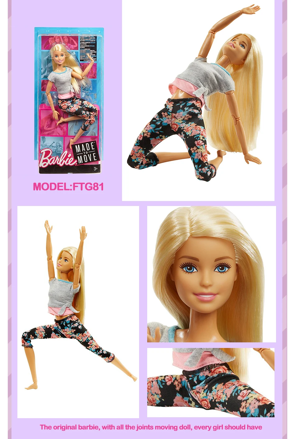 Оригинальные куклы для йоги, Барби, спортивный набор, все 22 сустава, куклы на день рождения, подарки для девочек, игрушки для детей, Boneca