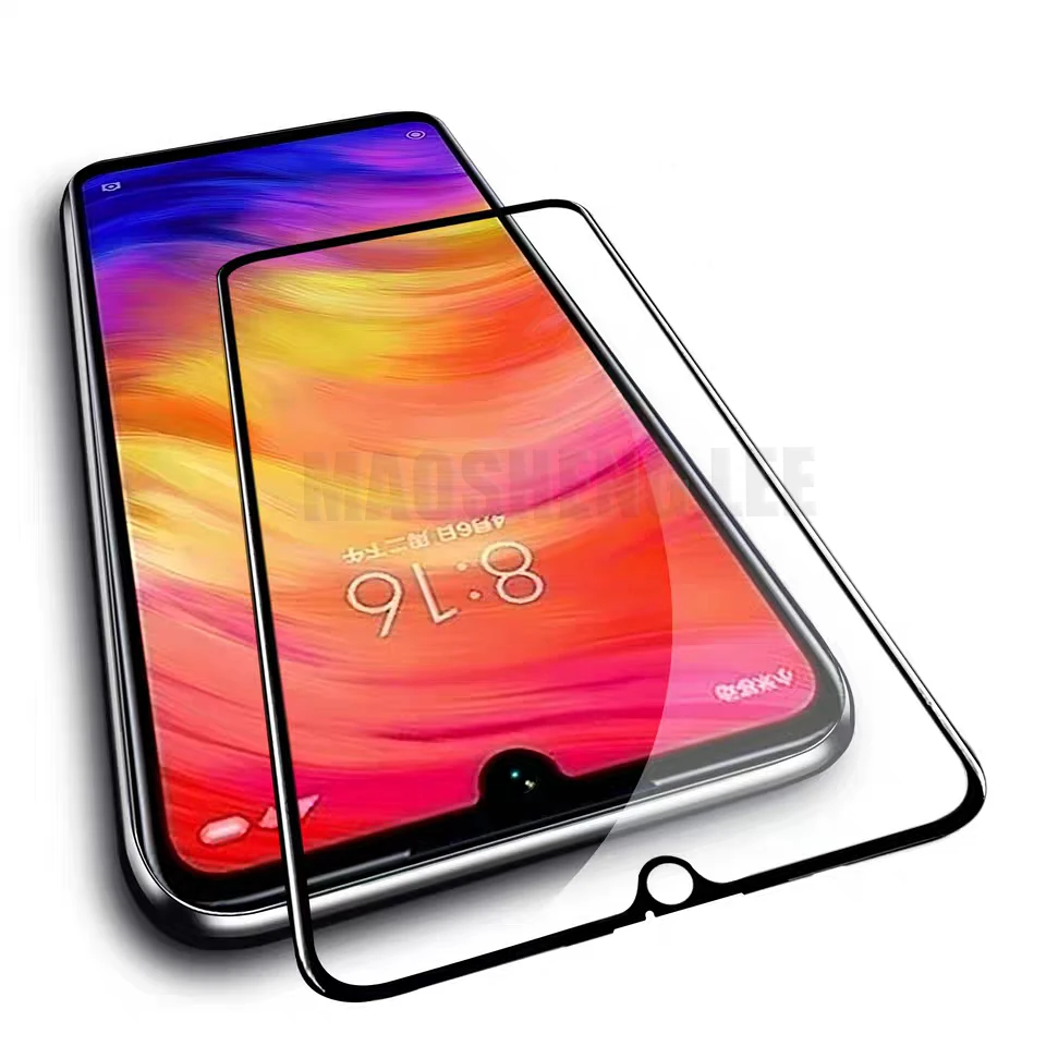 Новинка 9D закаленное стекло для Xiaomi redmi note 7 полное покрытие защита экрана закаленное стекло для Xiaomi redmi note 7 pro стеклянная пленка