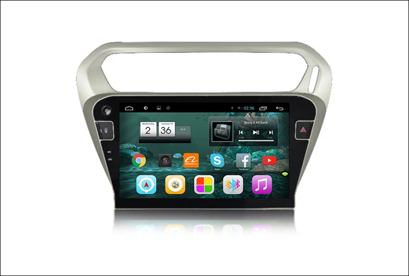 For Peugeot 301  Citroen C-Elysee  - Car Android Media Player System Radio Stereo GPS Navigation Multimedia Audio Video 5