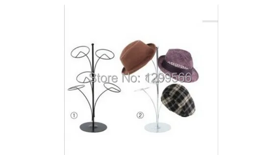 

Metal hat display stand rack/Multi-functional hanging hat rack