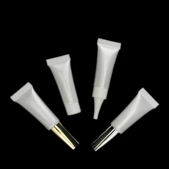 

5G pearl white Cosmetic Cream Tube,5ml Plastic Soft tube,for eye cream/gel/mildy wash/essence fluid/hand cream/sample container