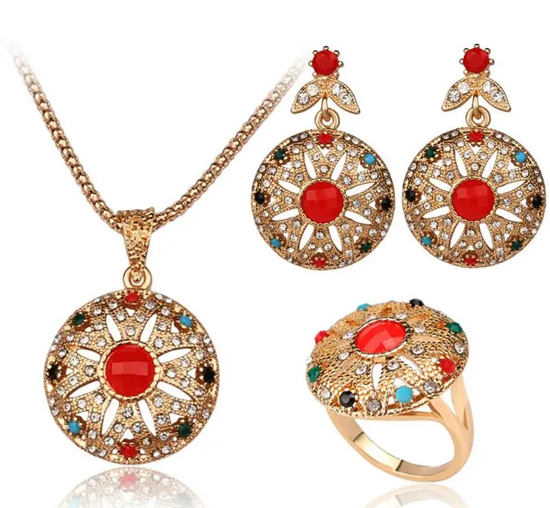 Turkish Jewelry Fashion Luxury Necklaces For Women 2016 Austrian