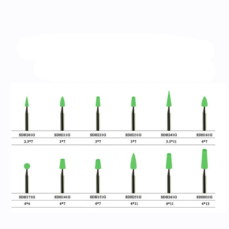 2 шт. материалы для зуботехнической лаборатории керамические боры сверло для работы по камню абразивные зубные колеса для полировки