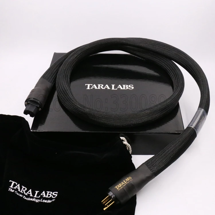 Free shipping 1.8M TARA LABS The One AC Power Cable Audiophile Power Cord Cable HIFI 1.8M with US version connector plug