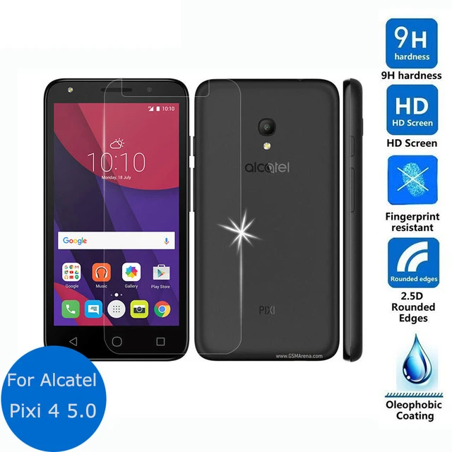 Закаленное стекло для Alcatel Pixi4 5 0 дюйма шт. 9H 2.5D защитная пленка One Touch Pixi 4 (5) 5010D 5045D
