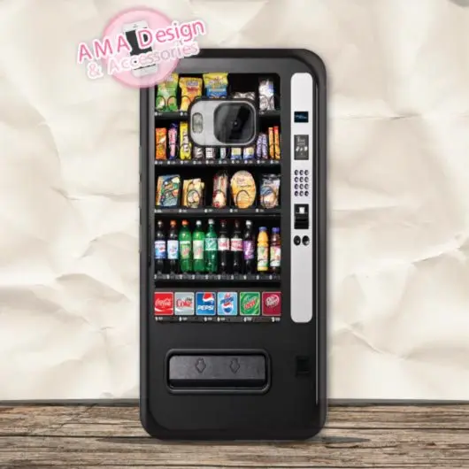 

Snack Drinks Vending Machine Funny Case For LG G6 G5 G4 G3 G2 L90 L70 For Nexus 6 5 4 For HTC One X M10 M9 M8 M7 820 816