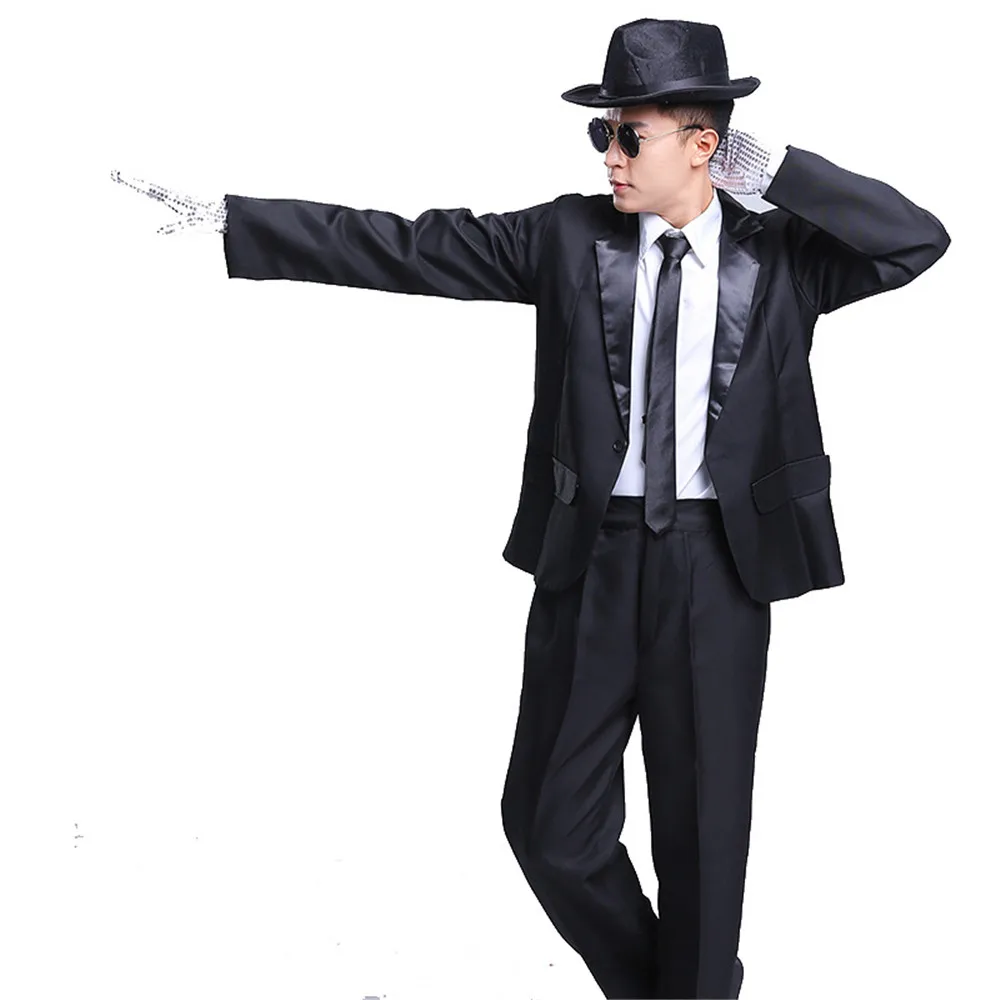 Взрослый Майкл Джексон косплей костюм дети MJ Cos Хэллоуин Маскарад Костюм