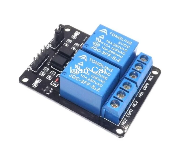 

Free Shipping 1PCS 5V 2 Channel Relay Module Shield for Arduin ARM PIC AVR DSP Electronic .We are the manufacturer