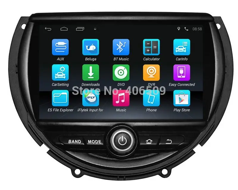 Sale Android 7.1 Car Multimedia Player for Mini Cooper 2014 2015 with GPS Navigation USB AUX SD WiFi Auto Audio Video Stereo 2GBRAM 1