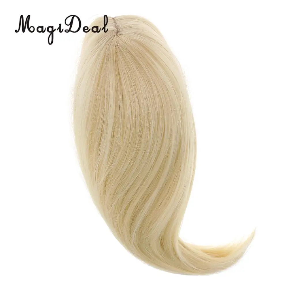 MagiDeal Fashion 28cm High-Temperature Wire Hair Doll Wig for Hair Salon 18 Inch   Dolls DIY Making Accessories Gift