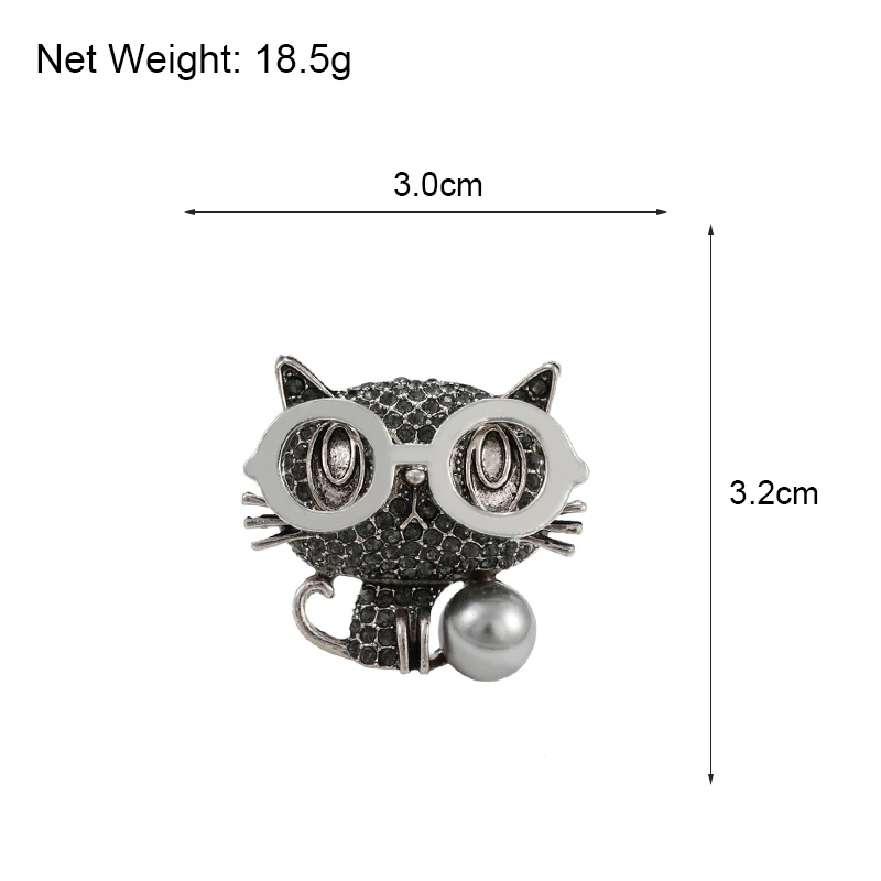 H350519X眼镜猫咪胸针 (9)