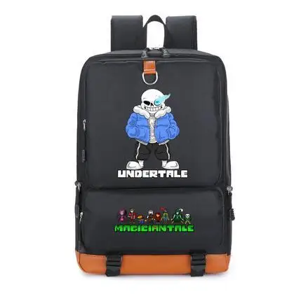 UN07 Аниме игра «Undertale» Школьный Рюкзак Bookbag косплэй Frisk Toriel Sans Papyrus Путешествия плеча ноутбук сумки геймеров вентиляторы подарок - Цвет: UN07