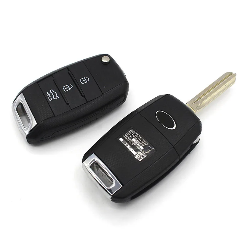 kia key optima sportage remote rio smart sorento k3 case rio5 shell fob 433mhz soul chip housing