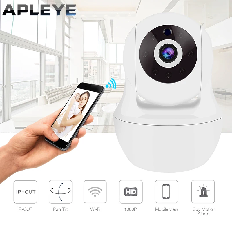 

APLEYE WIFI 1080P IP Camera Camera CCTV Security Pan Tilt 2.0MP HD Wireless Camera Network Security Surveillance Camera