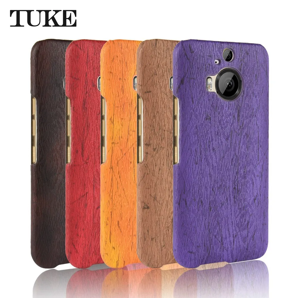 

TUKE Phone Cases For HTC One M9 Plus Case Luxury Wood Grain Hard Back Cover For HTC M9 Plus M 9 Plus Case Phone Shell Capa